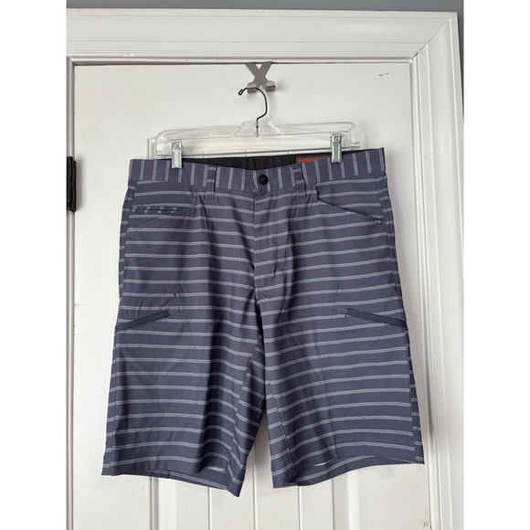 Hawke & Co Other - Hawke & Co Men's Pro Series Casual Chino Shorts Flat Front Blue Gray Size 34